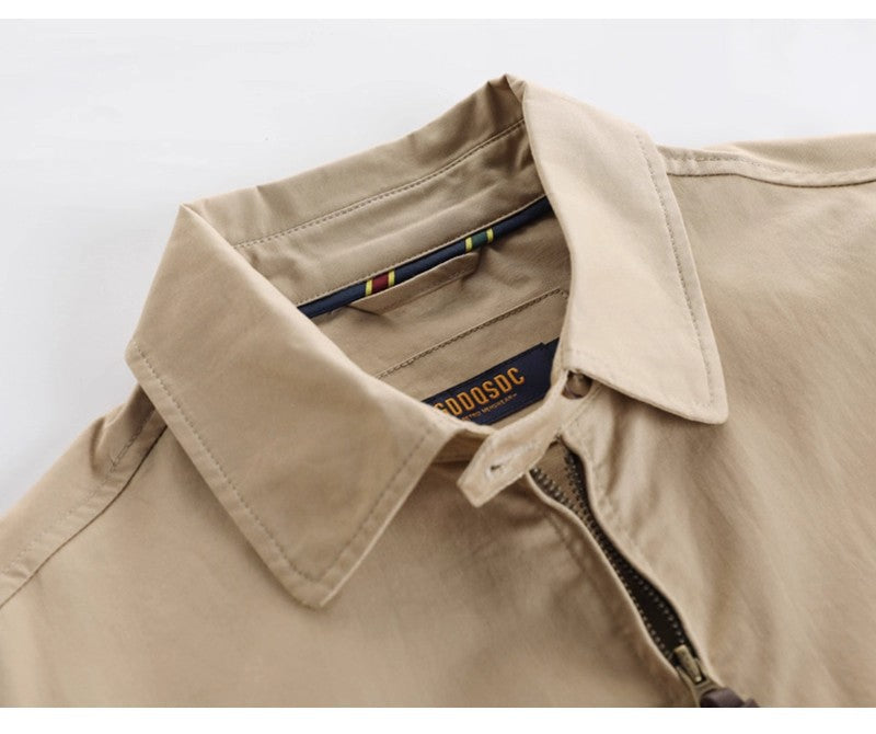 Leichte Herrenjacke im japanischen Retro-Stil