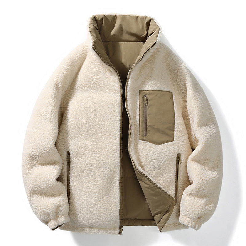 Wendbare Unisex-Teddyjacke