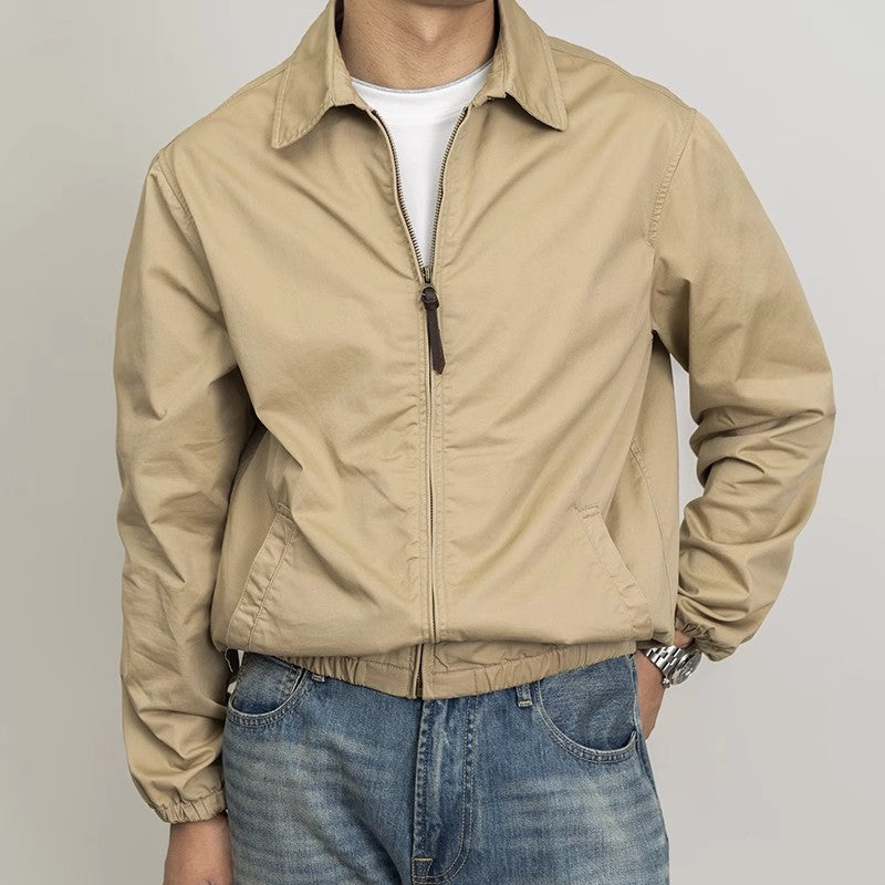Leichte Herrenjacke im japanischen Retro-Stil