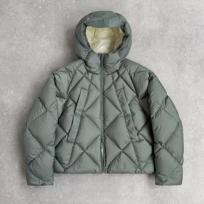 Unisex-Pufferjacke mit Kapuze