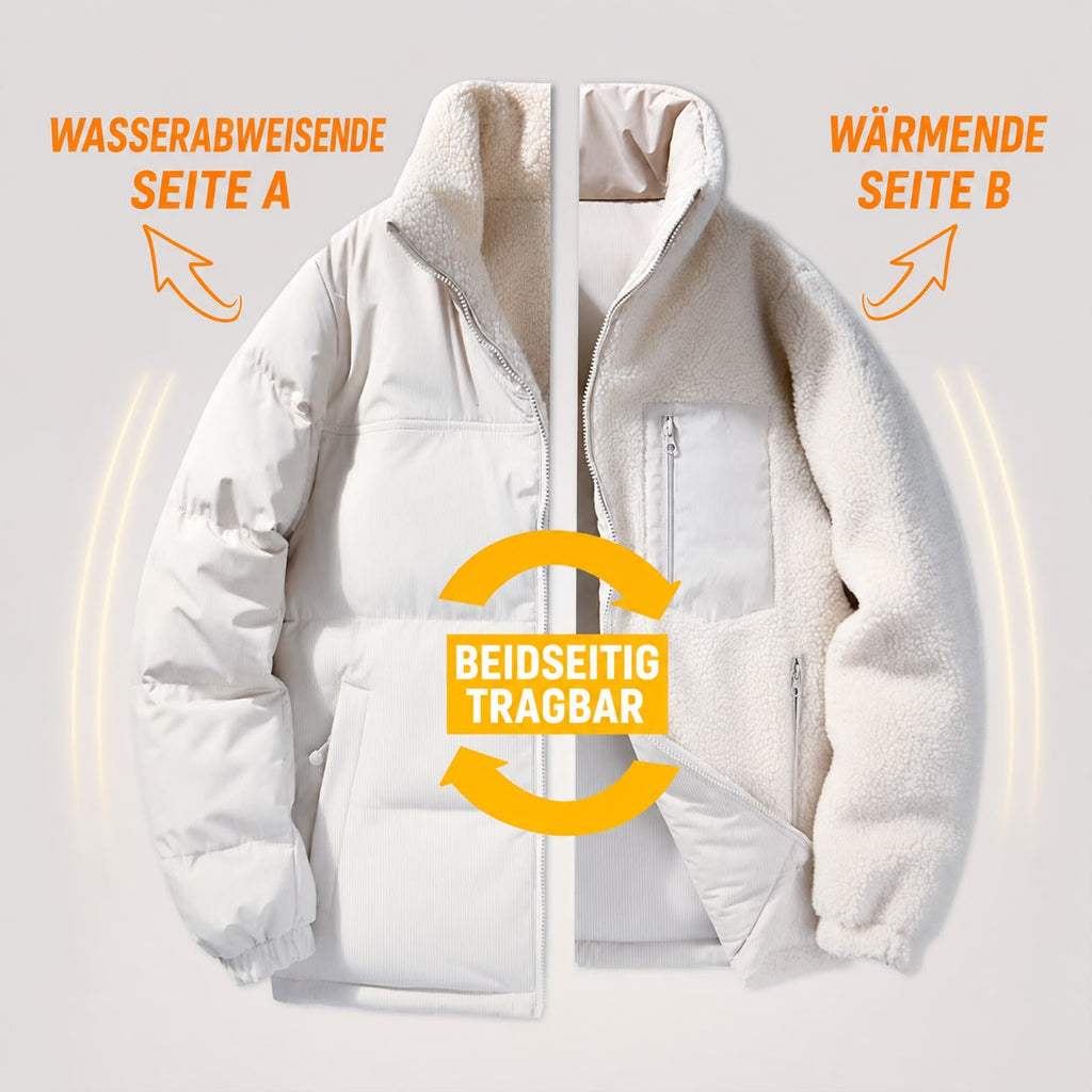 Wendbare Unisex-Teddyjacke