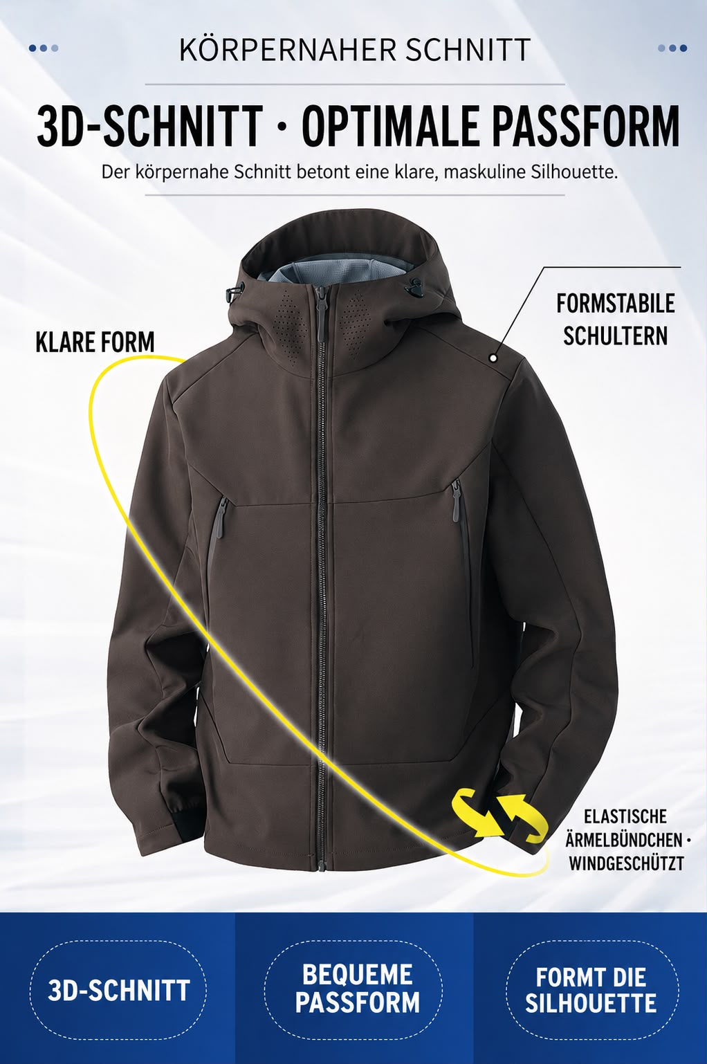 Herren Outdoor-Windjacke J6678